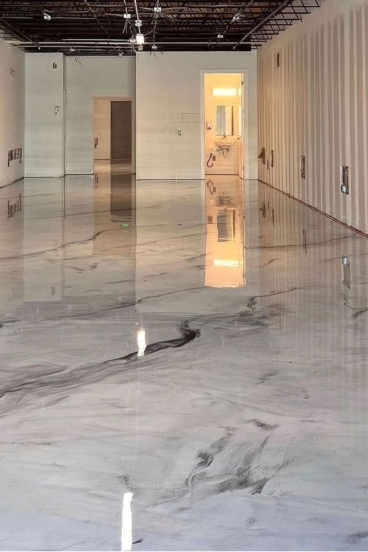 Epoxy Garage Floor Ideas 1 کفپوش‌های اپوکسی مسکونی