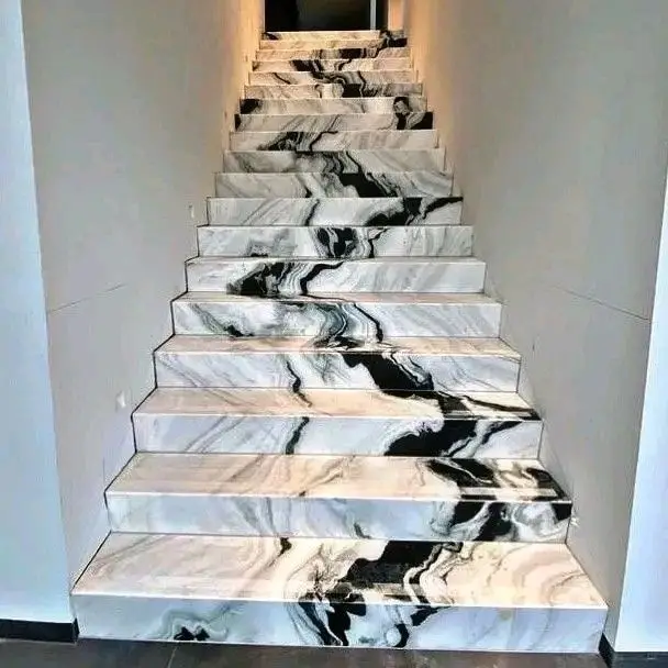 طراحی های ما 9 Marble Effect Stair طراحی های ما